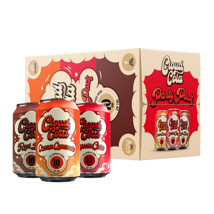 THC Seltzers with a Low-Calorie Count